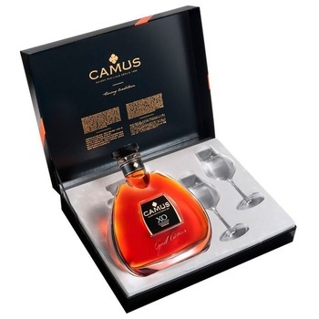 Camus XO Elegance Cognac + 2 poháre, GIFT