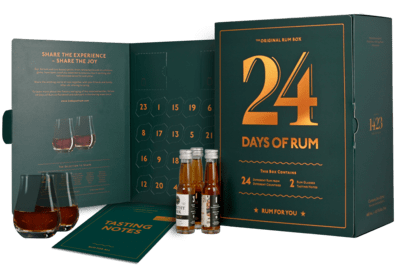 Rumový kalendár – 24 Days of Rum Green Edition