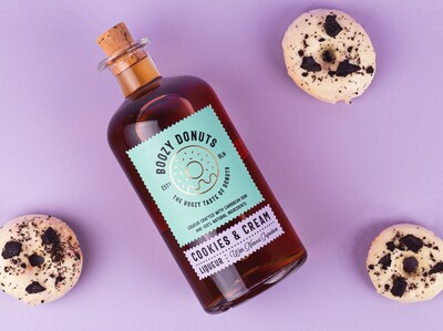 Boozy Donuts Cookies &amp; Cream