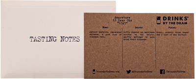 Drinks by the Dram Premium Rum Tasting Set, GIFT