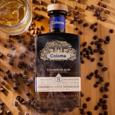 Coloma 8 Y.O. Coffee Smoked Rum, GIFT