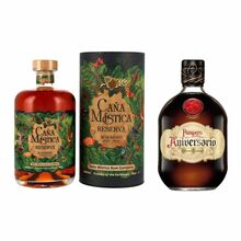 Caña Mistica Reserva, GIFT + Pampero Aniversario