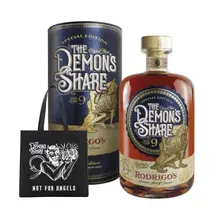 The Demon’s Share Rodrigo’s Reserve 9 Y.O., GIFT + The Demon&#039;s Share - darčeková taška ZADARMO