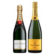 Moët &amp; Chandon Impérial Brut  0,75 L + Veuve Clicquot Brut Yellow Label 0,75 L