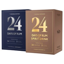 Rumový kalendár – 24 Days of Rum Mocha Edition (2025) + Rumový kalendár – 24 Days of Rum Blue Editio