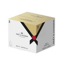 Moët &amp; Chandon Impérial Brut 6 Fliaš + 6 Pohárov, 6 x 0.75 L