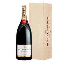 Moet Impérial Brut, drevená kazeta, 9 L