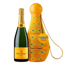 Veuve Clicquot Brut Yellow Label, Yinka Ilori Totem Cooler 0,75 L