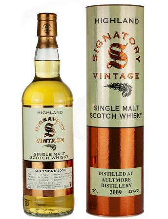 Signatory Aultmore 2009 Aged 10 Years, GIFT