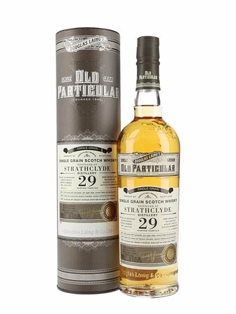 Douglas Laing Old Particular Strathclyde 29 Years old Grain 1990, GIFT