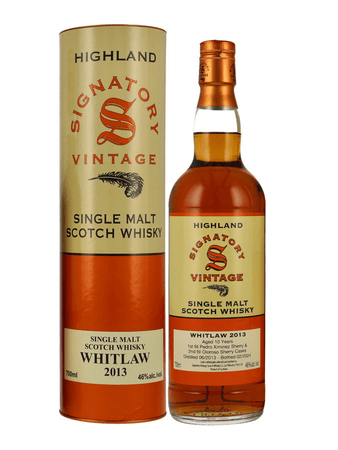 Signatory Whitlaw 2013, 10 Y.O., PX &amp; Oloroso, GIFT