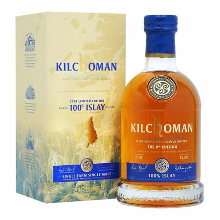 Kilchoman 100 % Islay 8th Edition, GIFT