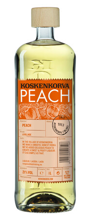 Koskenkorva Peach Vodka