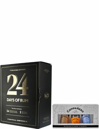 Rumový kalendár – 24 Days of Rum (2024), GIFT + Compañero Miniset, GIFT ZADARMO