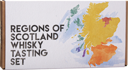 Drinks by the Dram Regions of Scotland Whisky Tasting Set, GIFT