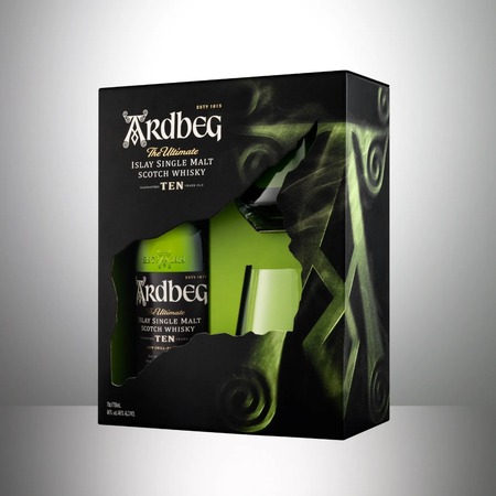 Ardbeg 10 Y.O., GLASS SET