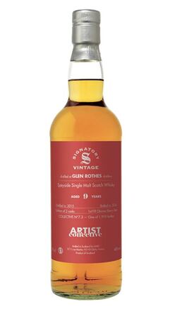 Glen Rothes 9 ans 2015 Artist, GIFT