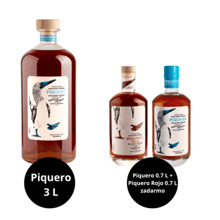 Piquero 3 L + Piquero 0.7 L + Piquero Rojo 0.7 L