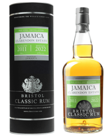 Bristol Classic Rum Jamaica Clarendon Estate 2011 Pot Still, GIFT