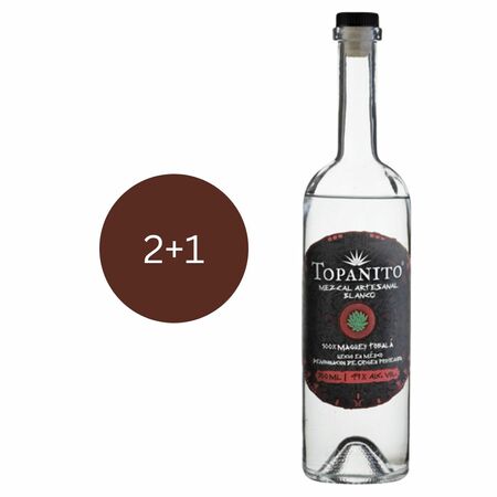 2 + 1 | Topanito Mezcal Artesanal 100% Tobala