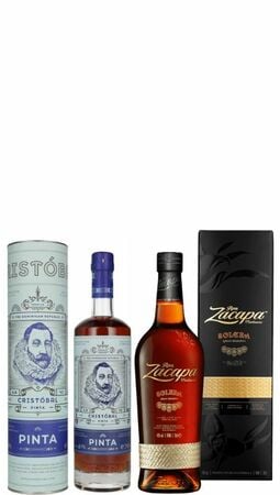 Zacapa Solera Gran Reserva, GIFT + Ron Cristóbal Pinta 6-8 Y.O., GIFT