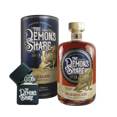 The Demon’s Share Rodrigo’s Reserve 9 Y.O., GIFT + Zapaľovač ZADARMO