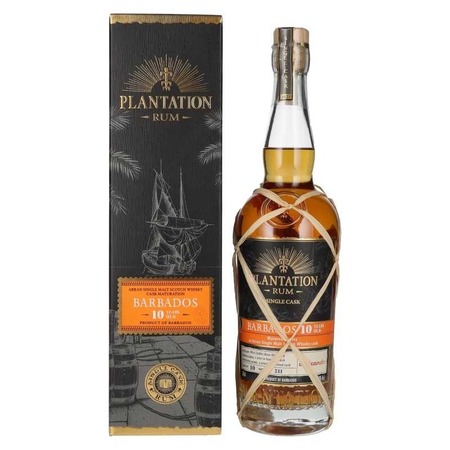 Plantation Single Cask Barbados 10 Y.O., Arran Whisky Cask 