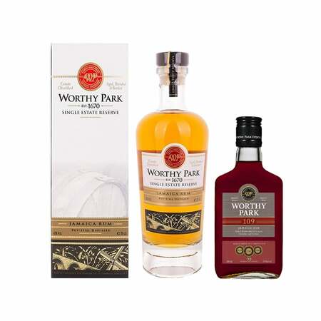 Worthy Park Single Estate Reserve, GIFT + Worthy Park 109 ZADARMO