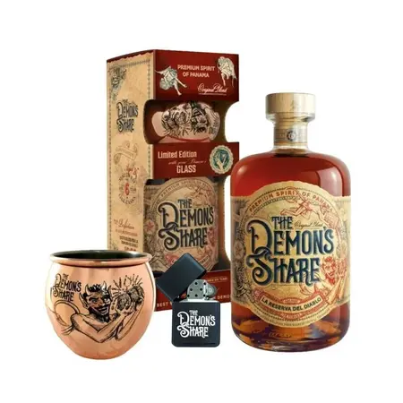 The Demon’s Share, COOPER GLASS SET + Zapaľovač ZADARMO