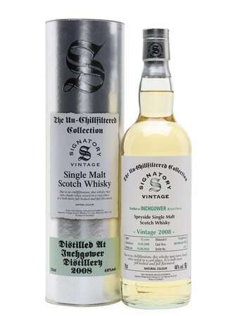Signatory Inchgower 2008 Aged 12 Years, GIFT