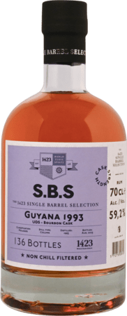 S.B.S Guyana 1993 UDS Bourbon Cask, GIFT
