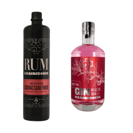 Rammstein Rum Cognac Cask Finish Limited Edition + Rammstein Pink Gin