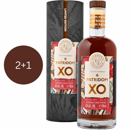 2 + 1 | Patridom XO Cognac Cask Finish, GIFT