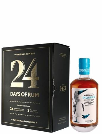 Rumový kalendár – 24 Days of Rum (2024), GIFT + Piquero ZADARMO