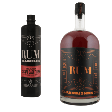 Rammstein Rum Cognac Cask Finish Limited Edition + Rammstein Rum MAXI, GIFT