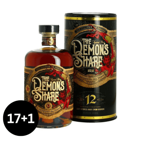17 + 1 |  The Demon&#039;s Share Rum 12 Y.O., GIFT