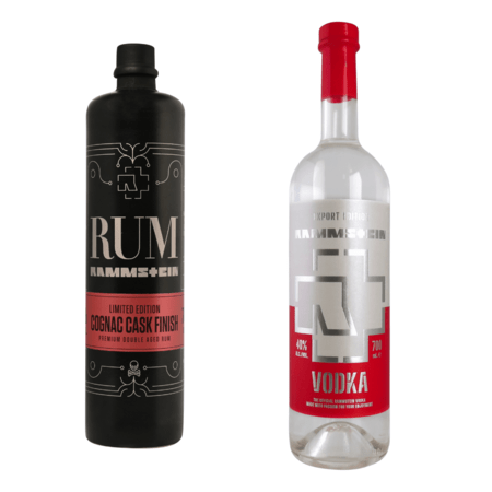 Rammstein Rum Cognac Cask Finish Limited Edition + Rammstein Vodka