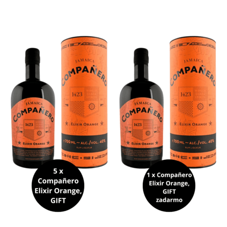 5 + 1 | Compañero Elixir Orange, GIFT