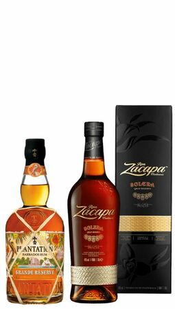 Zacapa Solera Gran Reserva, GIFT + Plantation Rum Barbados Grande Réserve