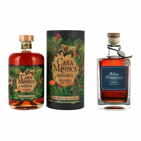 Caña Mistica Reserva, GIFT + Blue Mauritius Gold