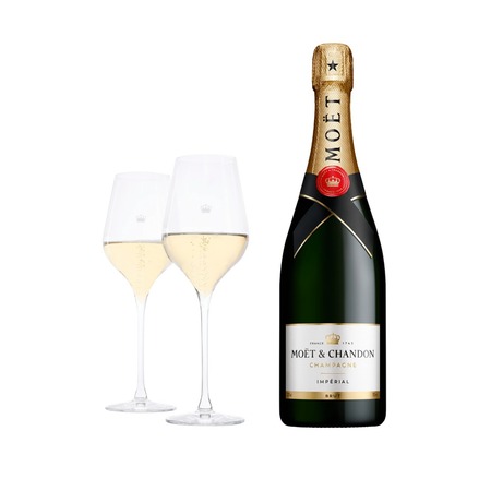 Moët & Chandon Impérial Brut 6 Fliaš + 6 Pohárov, 6 x 0.75 L