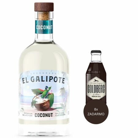 El Galipote Coconut + 8 x Goldberg Premium Cola ZADARMO