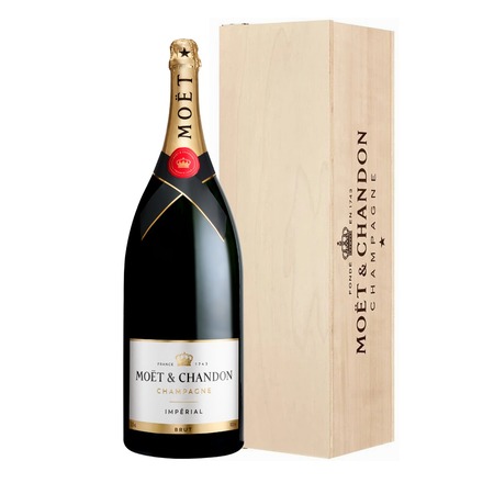 Moet Impérial Brut, drevená kazeta, 9 L