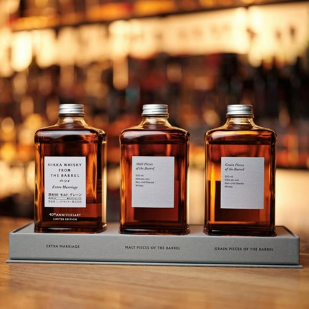 Nikka From The Barrel 40th Anniversary 3 Bottles Edition, GIFT