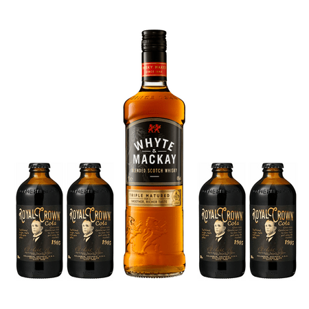 Whyte &amp; Mackay Triple Matured 1 L + 4 x Royal Crown Cola zadarmo