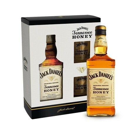 Jack Daniel&#039;s Honey + 2 poháre (2019), GIFT