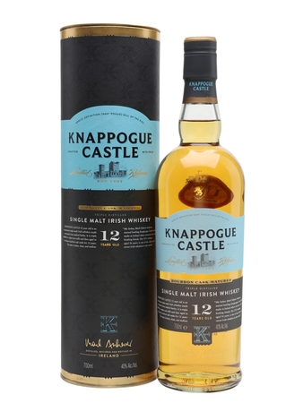 Knappogue Castle 12 Y.O. Irish whisky, GIFT