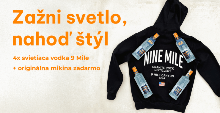 Štýlová 9 Mile mikina zadarmo!