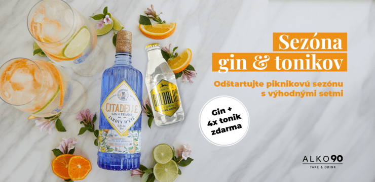 Gin &amp; Tonikové sety od Alko90.sk
