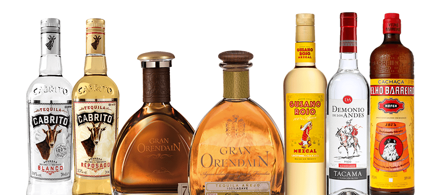 Tequila a Mezcal Mexiko